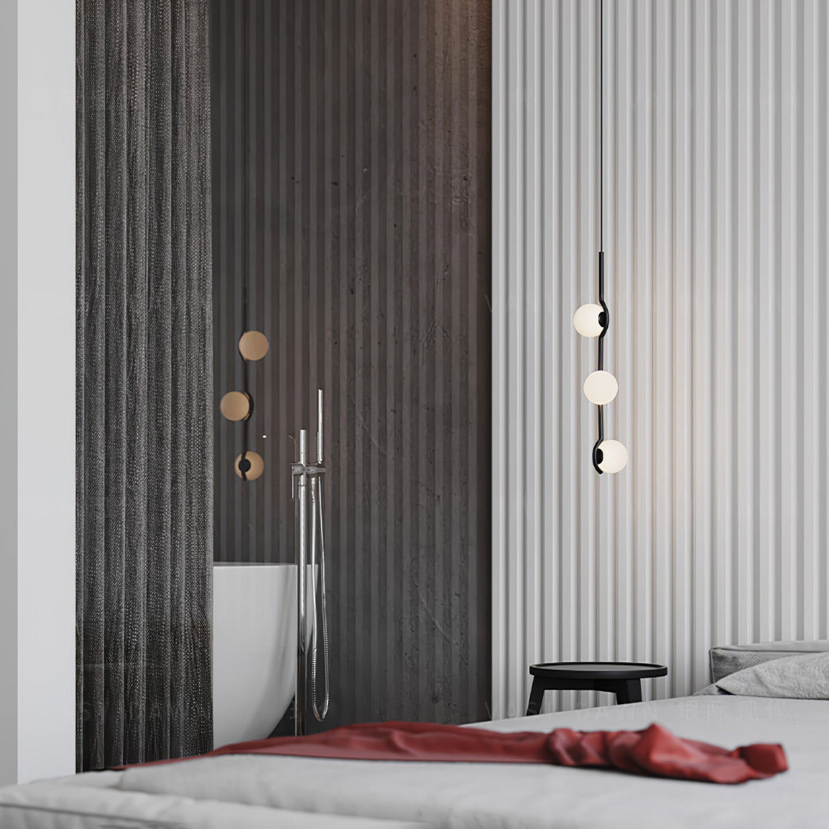 Fennena Glass Pendant Light-Moonnatur