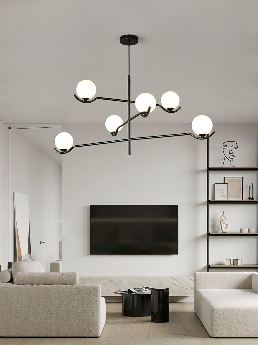 Fennena Glass Pendant Light-Moonnatur