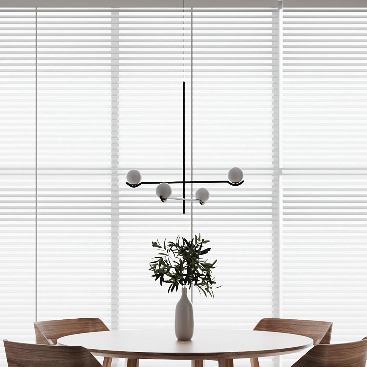 Fennena Glass Pendant Light-Moonnatur