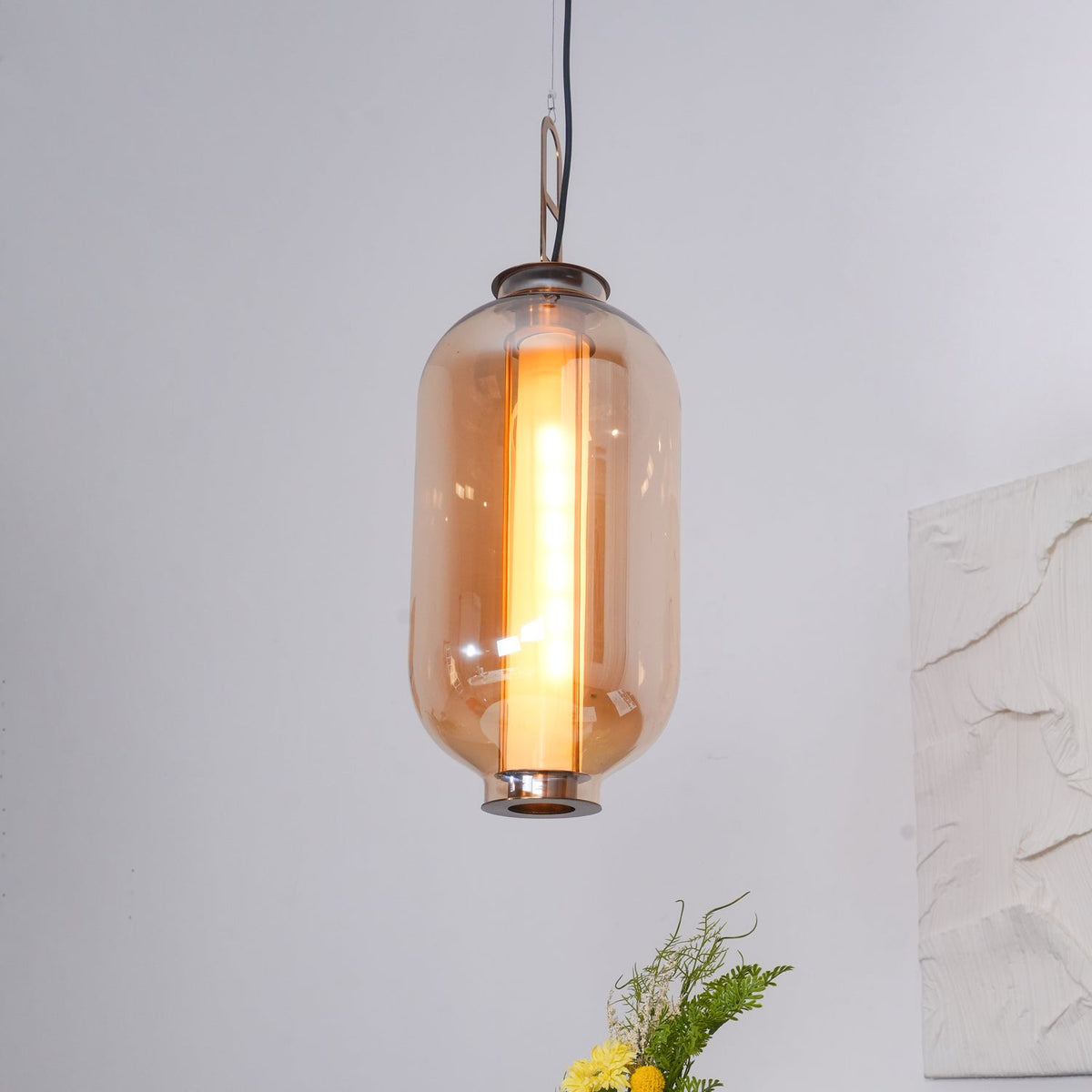 Uthalia Glass Pendant Light-Moonnatur