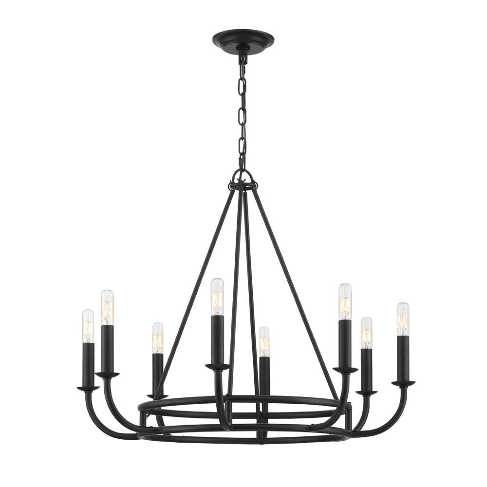 Quenelwyn Brass Chandelier-Moonnatur