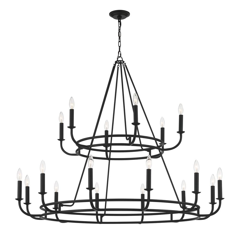Quenelwyn Brass Chandelier-Moonnatur