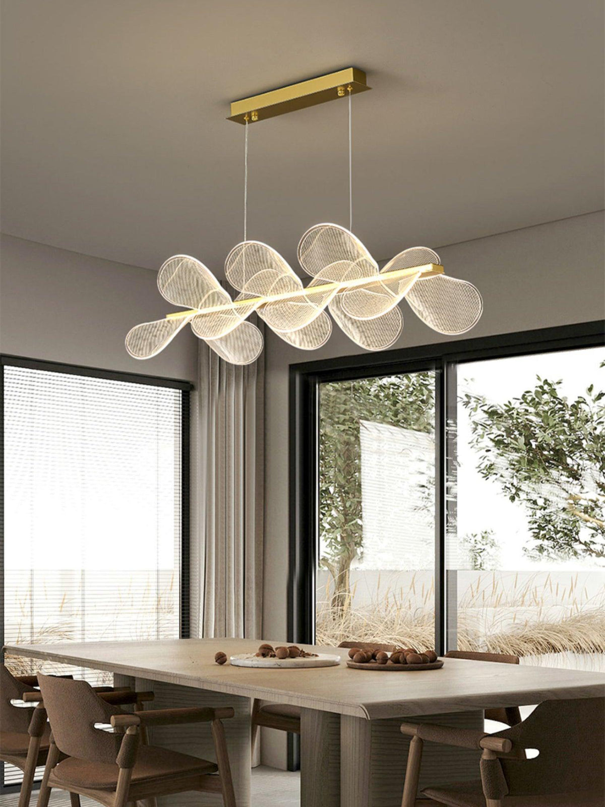 Polenna Acrylic Chandelier-Moonnatur