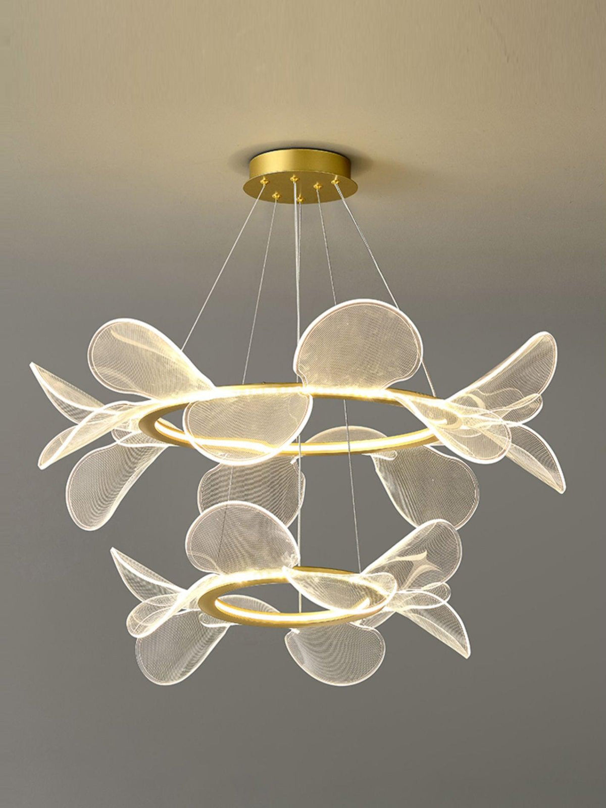 Polenna Acrylic Chandelier-Moonnatur