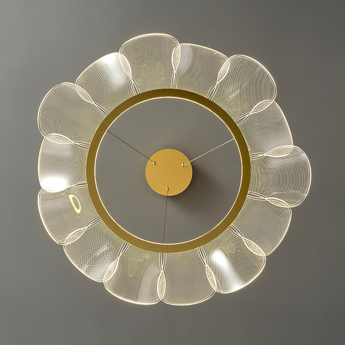 Polenna Acrylic Chandelier-Moonnatur