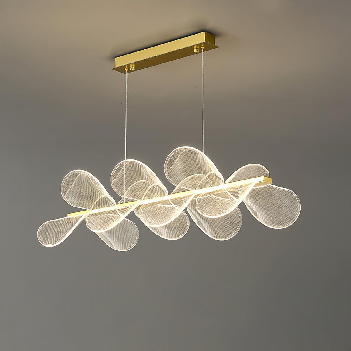 Polenna Acrylic Chandelier-Moonnatur