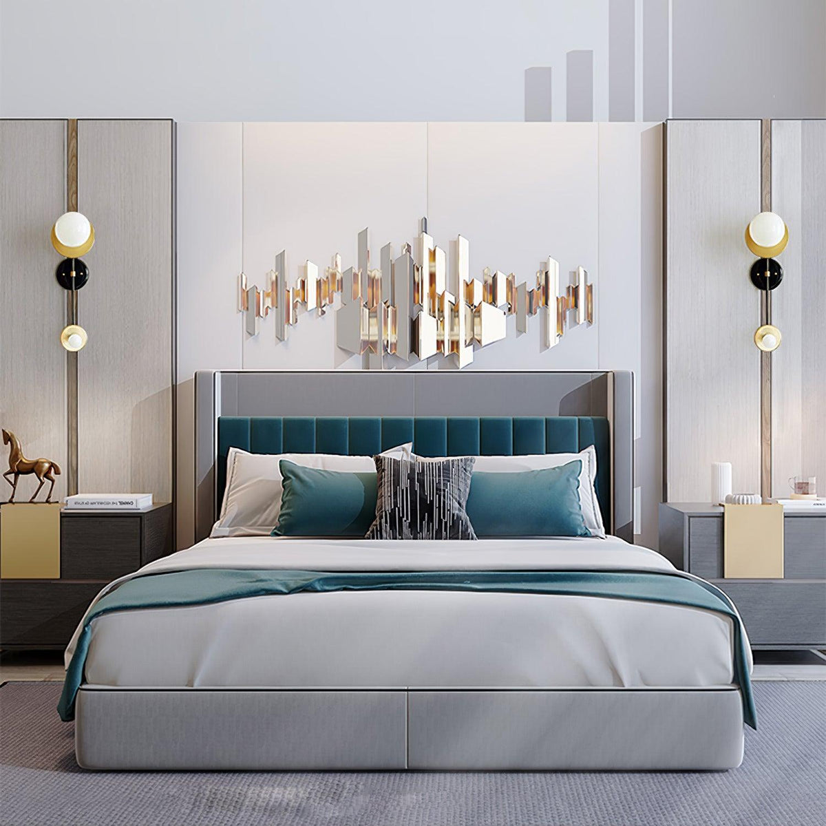 Embriel Marble Wall Light-Moonnatur