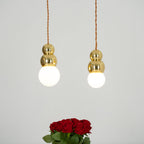 Talenwyn Glass Pendant Light-Moonnatur