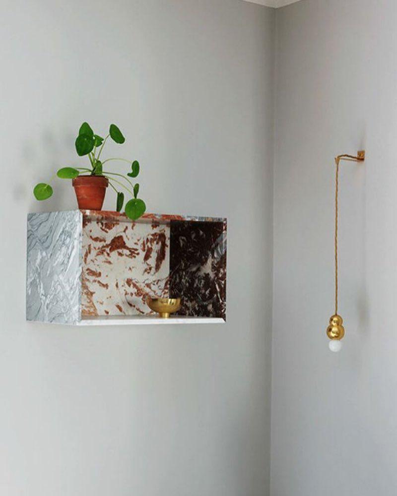 Rosina Glass Wall Light-Moonnatur