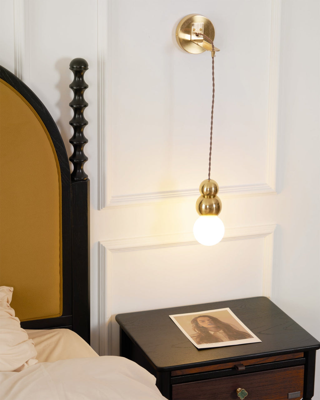 Rosina Glass Wall Light-Moonnatur