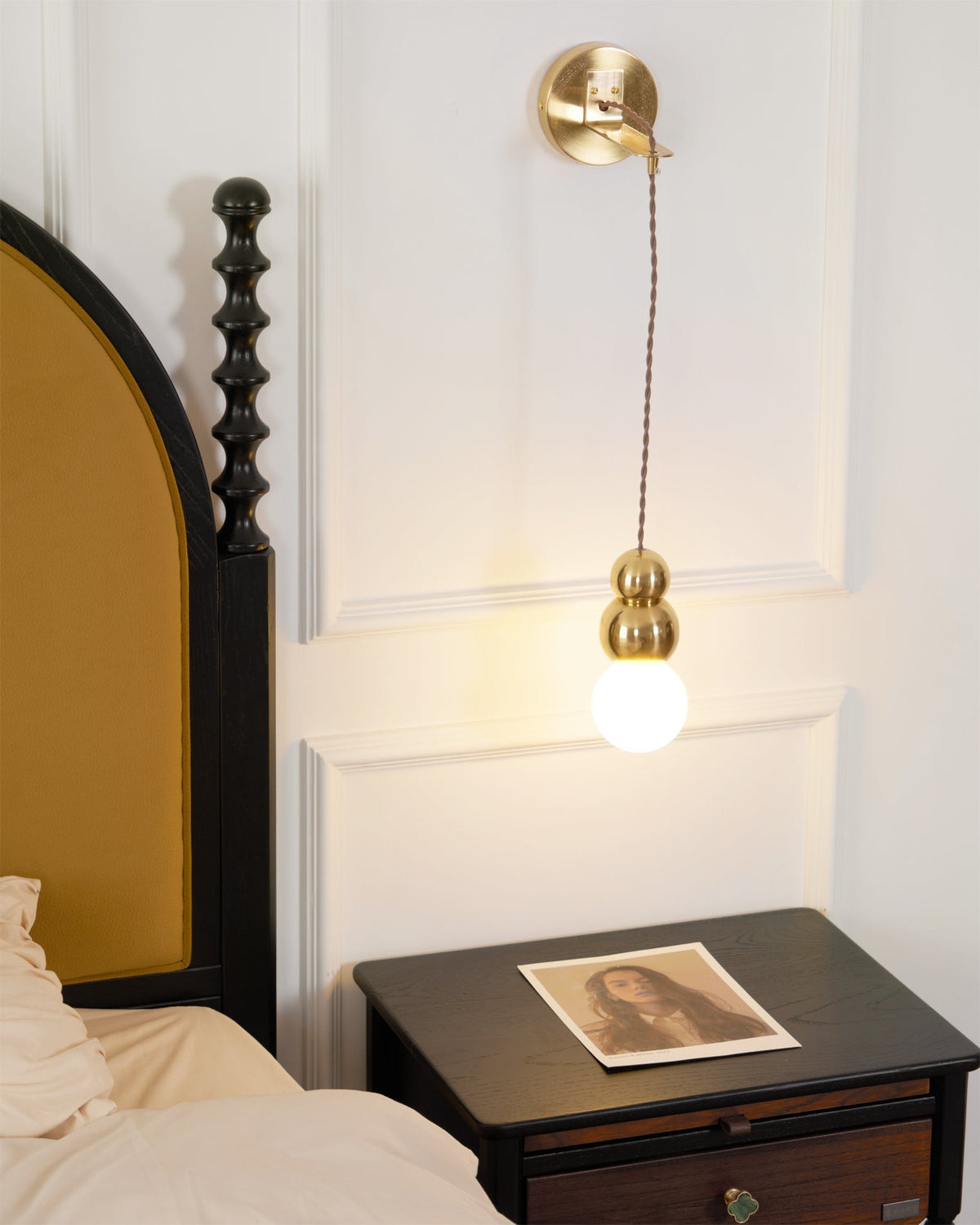 Rosina Glass Wall Light-Moonnatur