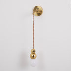 Rosina Glass Wall Light-Moonnatur