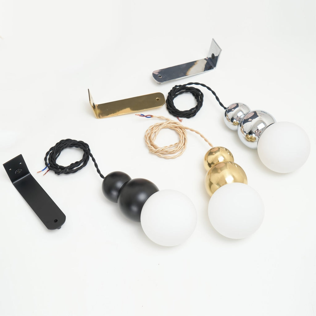 Rosina Glass Wall Light-Moonnatur