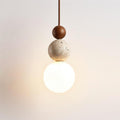 Veyrenbrook Travertine Pendant Light-Moonnatur