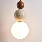 Veyrenbrook Travertine Pendant Light-Moonnatur
