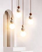 Veyrenbrook Travertine Pendant Light-Moonnatur