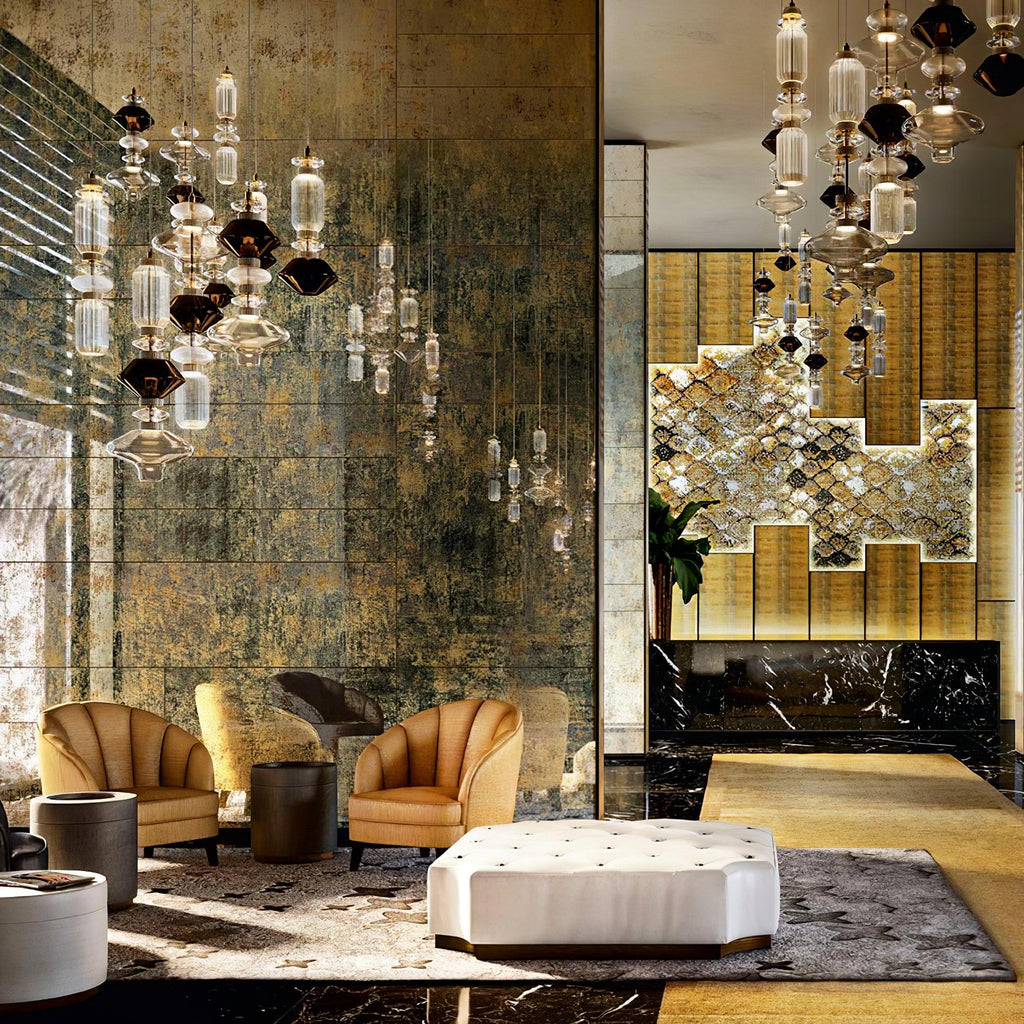 Navelle Glass Pendant Lamp-Moonnatur