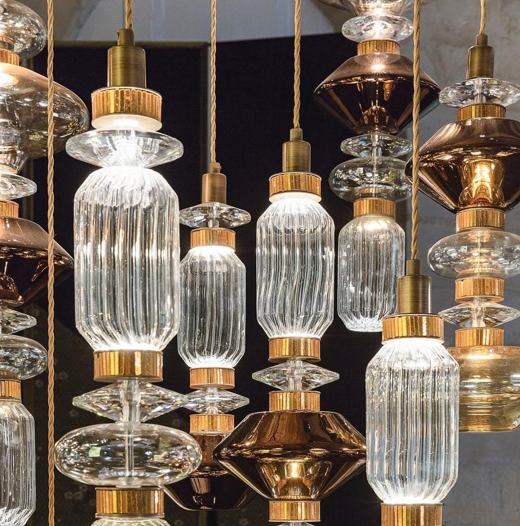 Navelle Glass Pendant Lamp-Moonnatur
