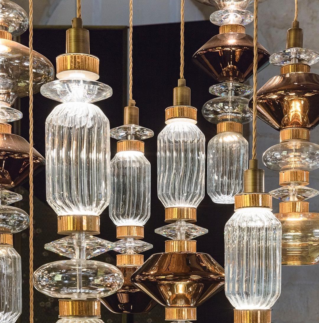 Navelle Glass Pendant Lamp-Moonnatur