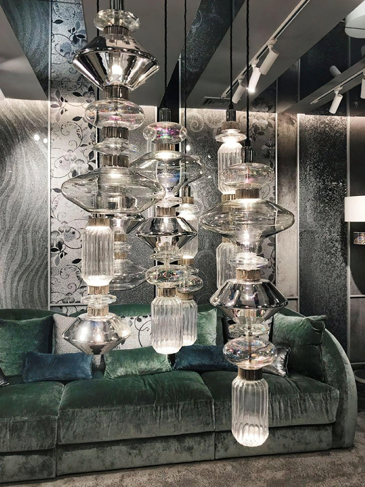 Navelle Glass Pendant Lamp-Moonnatur