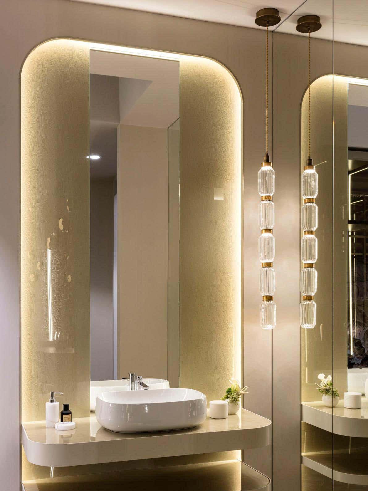 Navelle Glass Pendant Lamp-Moonnatur