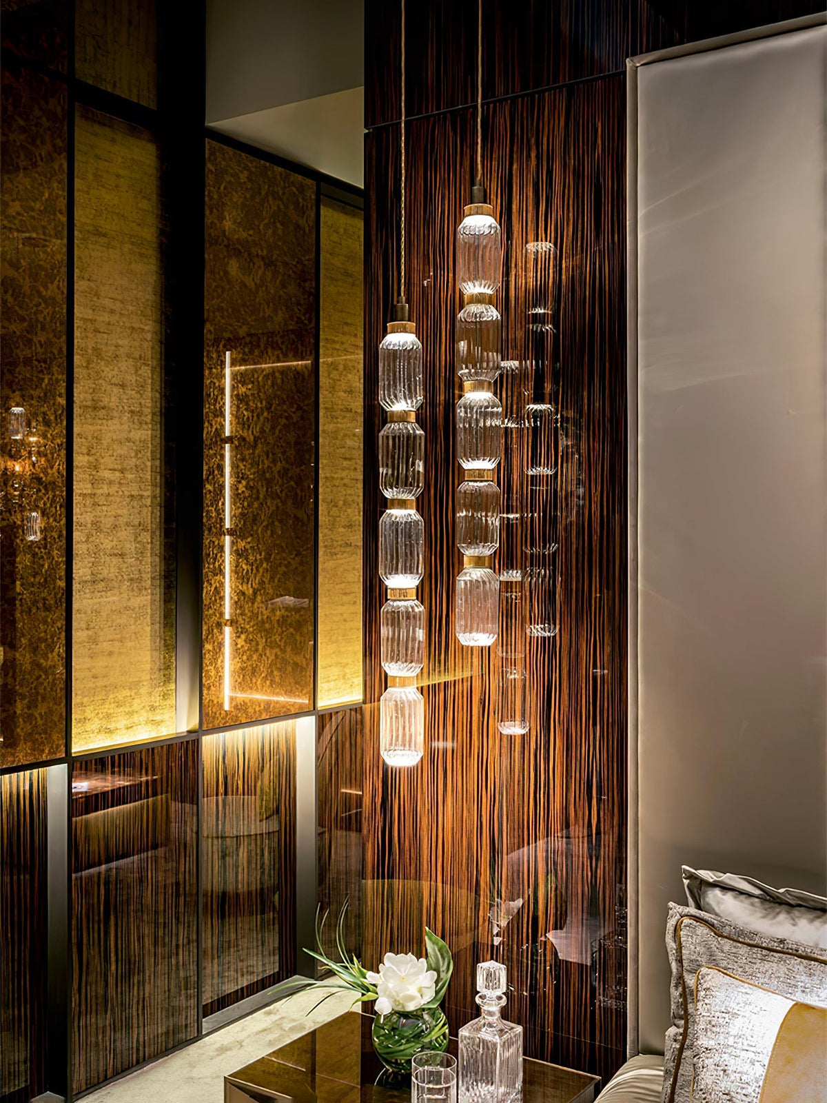 Navelle Glass Pendant Lamp-Moonnatur