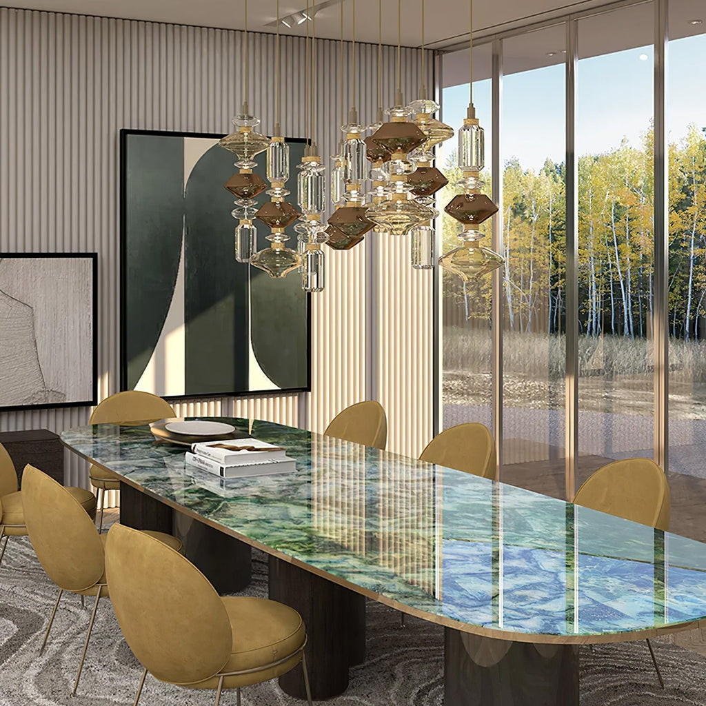 Navelle Glass Pendant Lamp-Moonnatur
