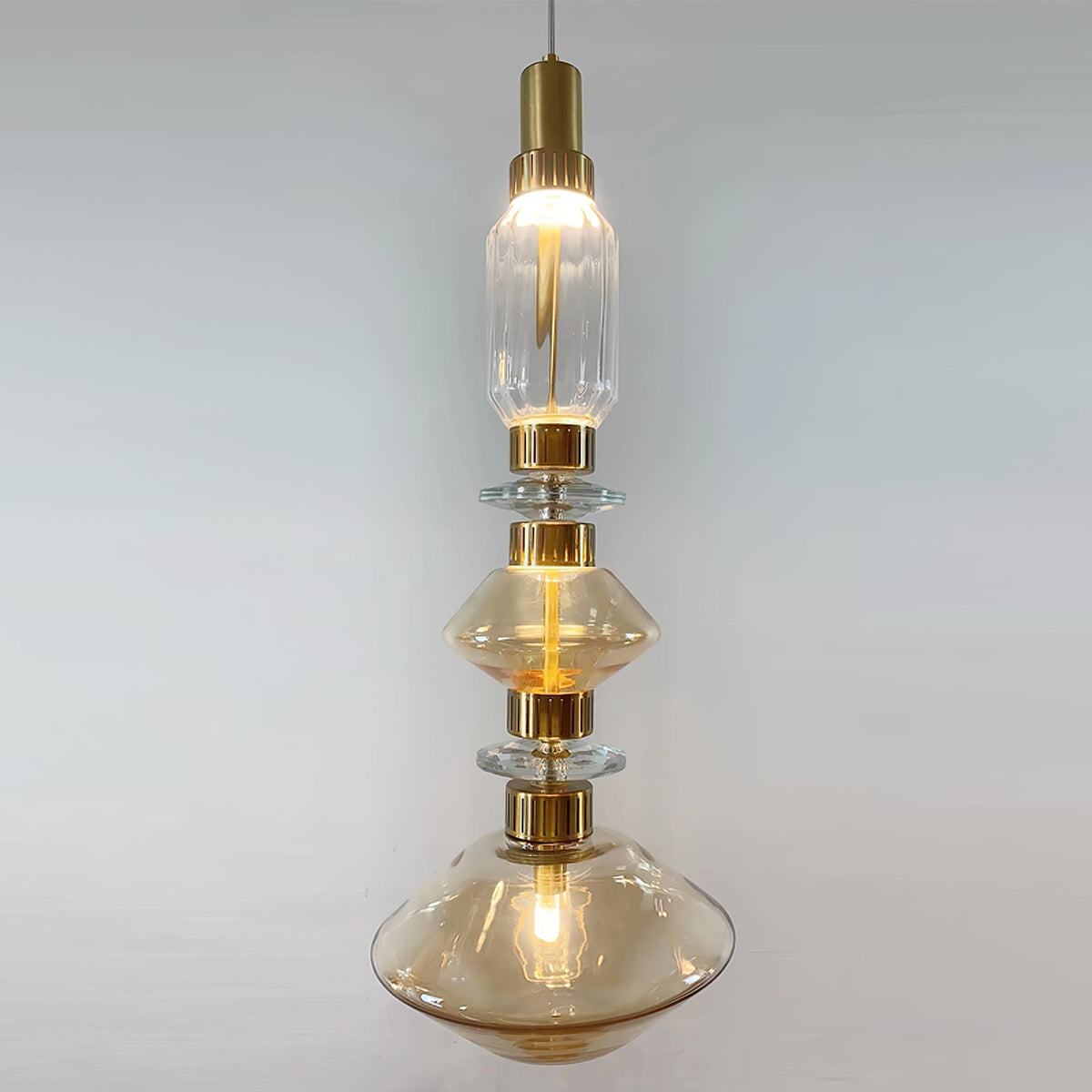 Navelle Glass Pendant Lamp-Moonnatur