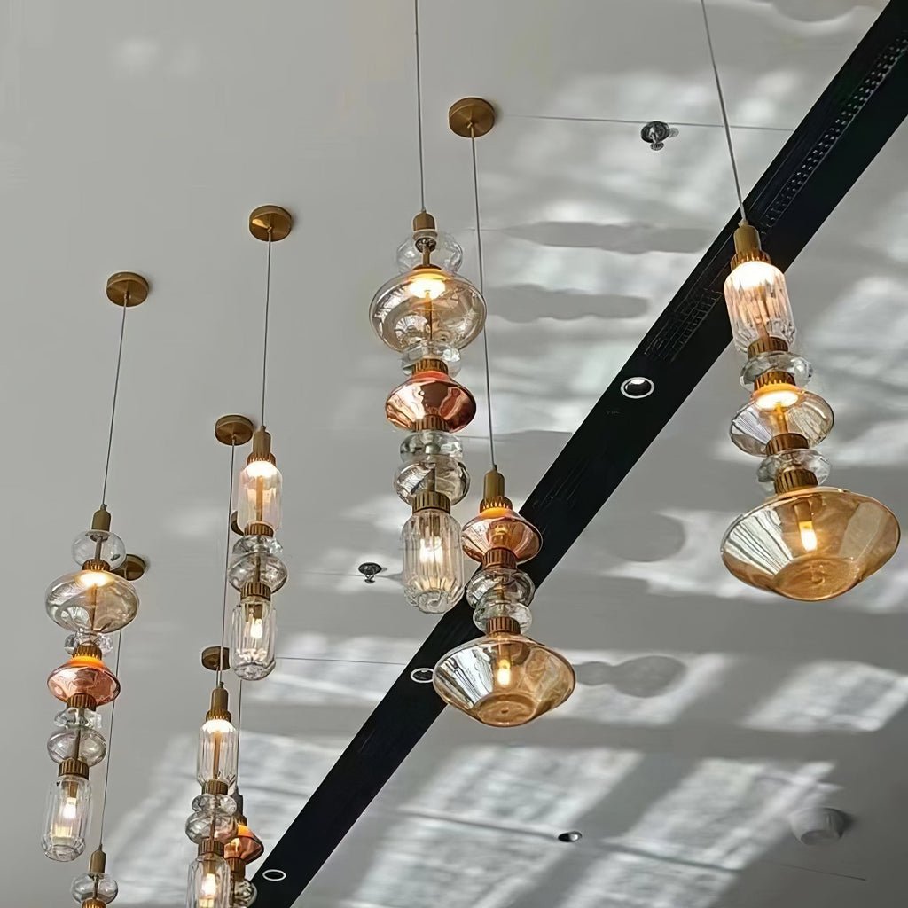 Navelle Glass Pendant Lamp-Moonnatur