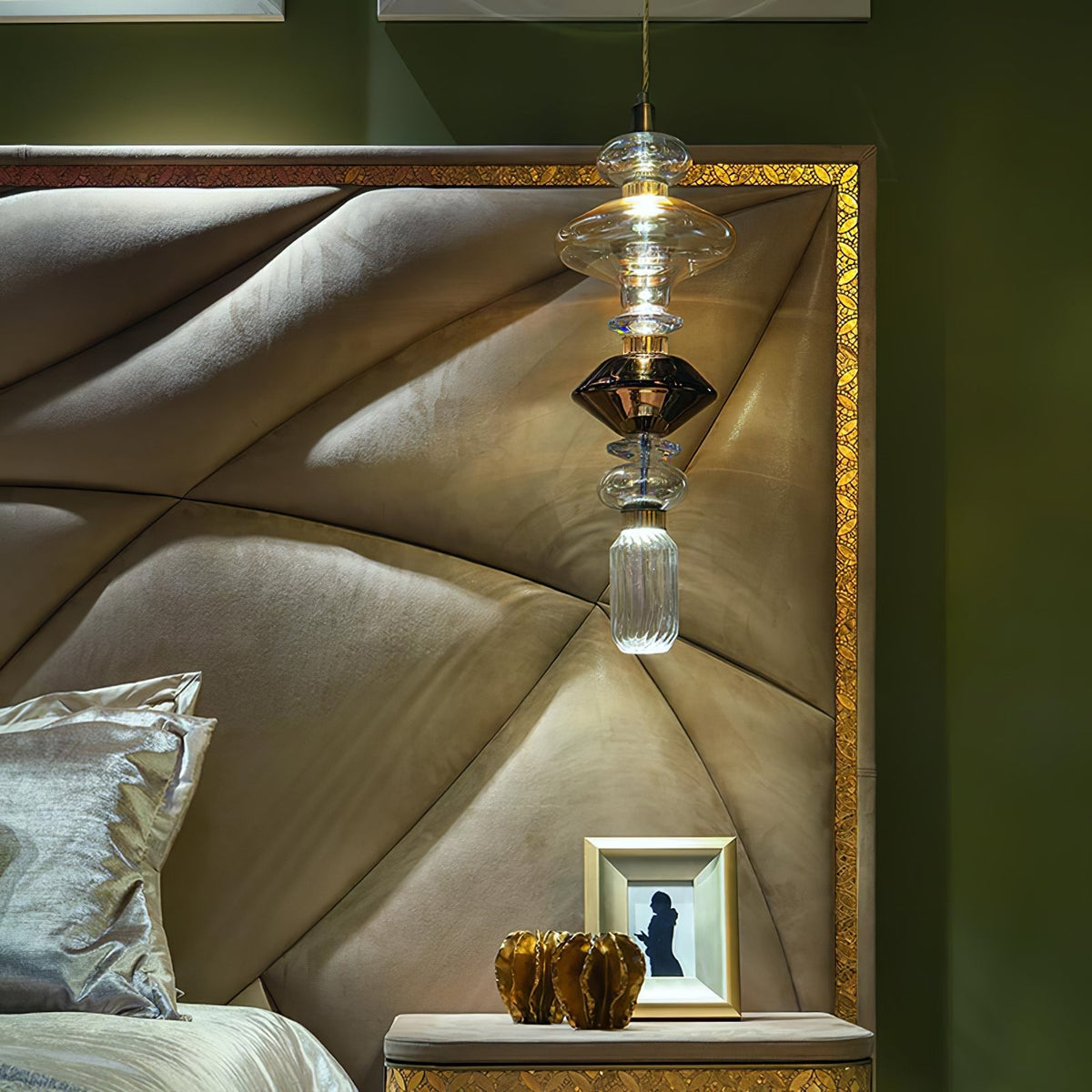 Navelle Glass Pendant Lamp-Moonnatur