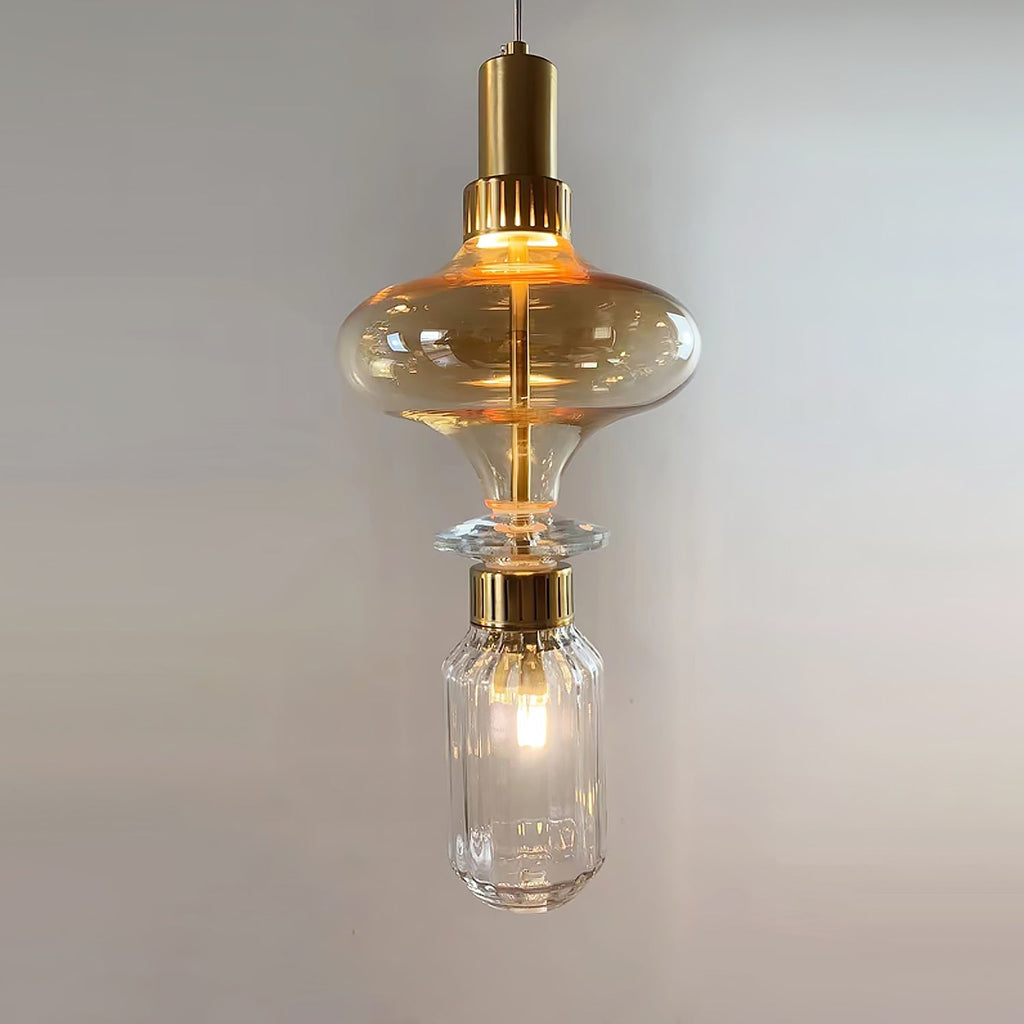 Navelle Glass Pendant Lamp-Moonnatur