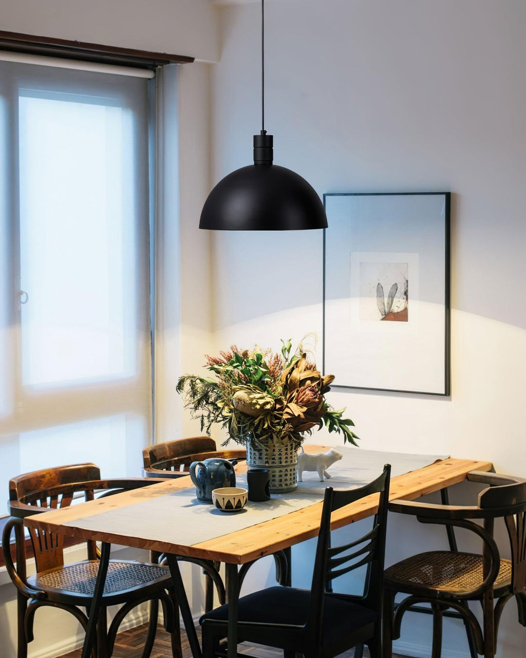 Tarnelhaven Metal Pendant Light-Moonnatur