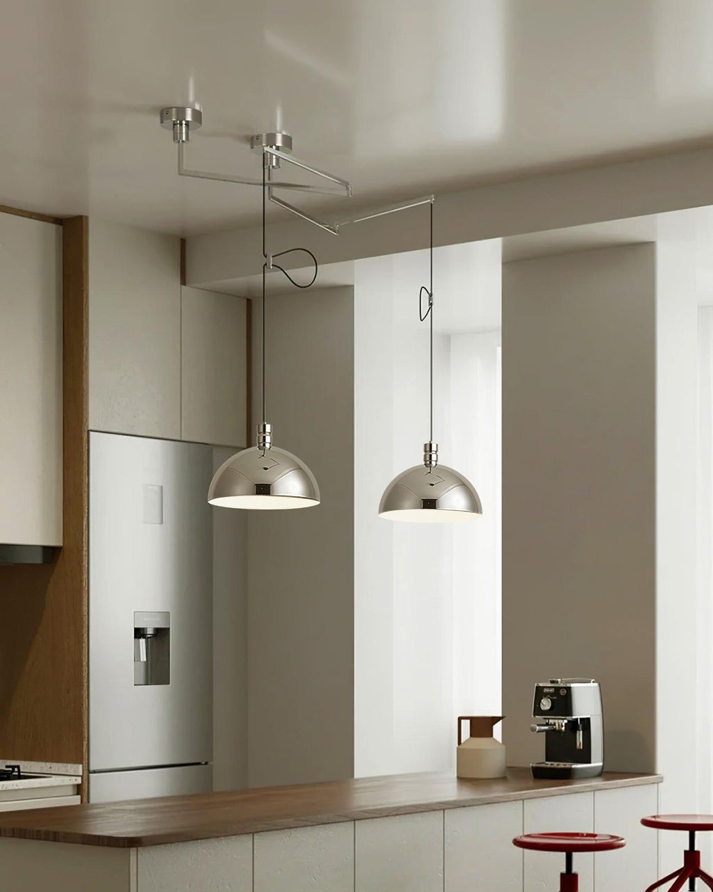 Tarnelhaven Metal Pendant Light-Moonnatur