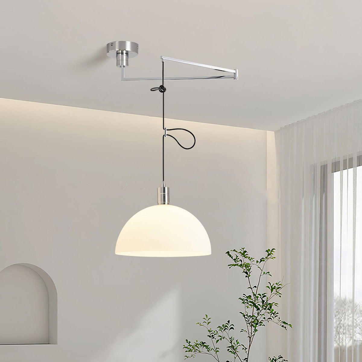 Tarnelhaven Metal Pendant Light-Moonnatur
