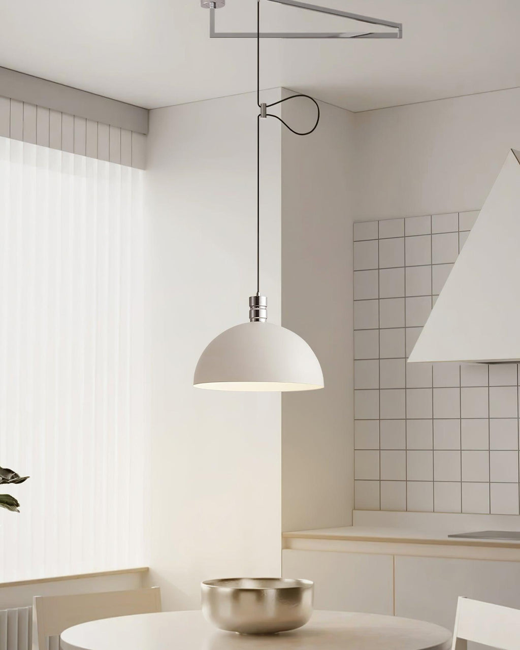 Tarnelhaven Metal Pendant Light-Moonnatur
