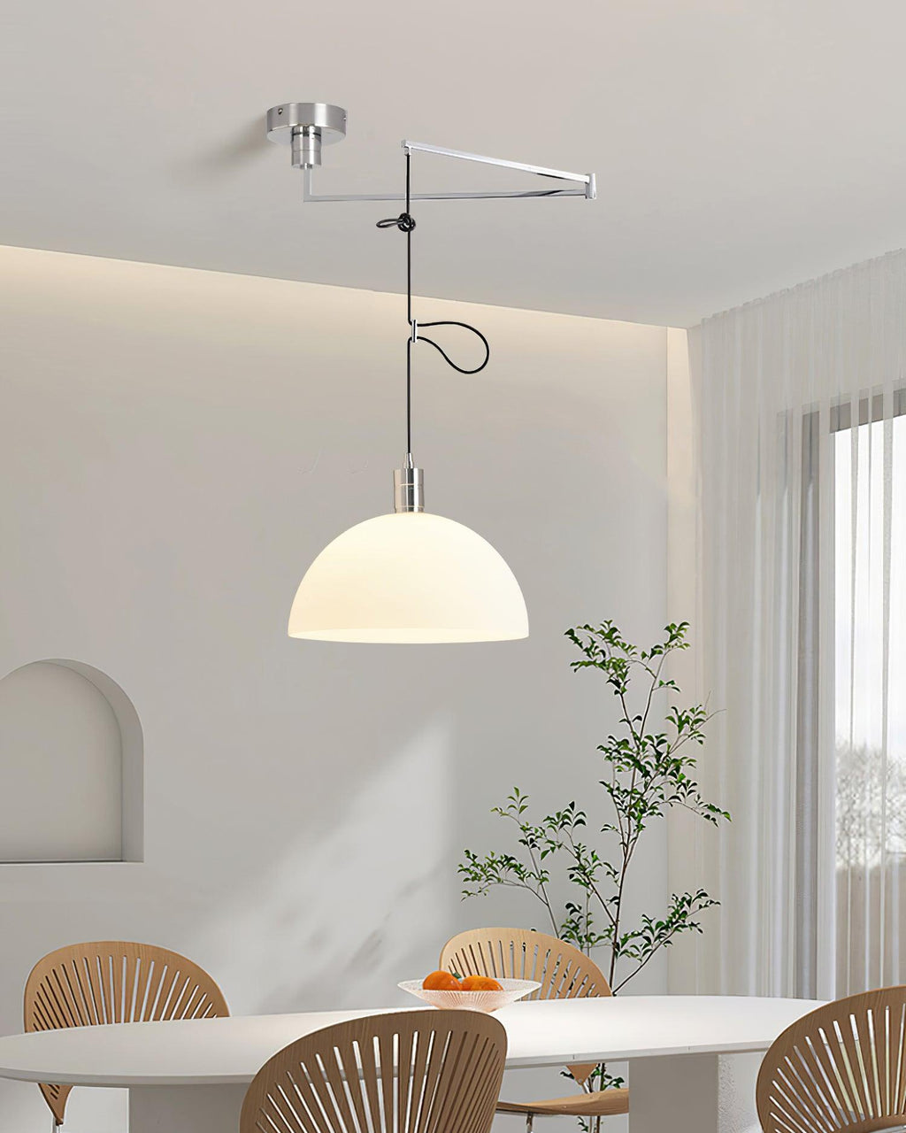 Tarnelhaven Metal Pendant Light-Moonnatur