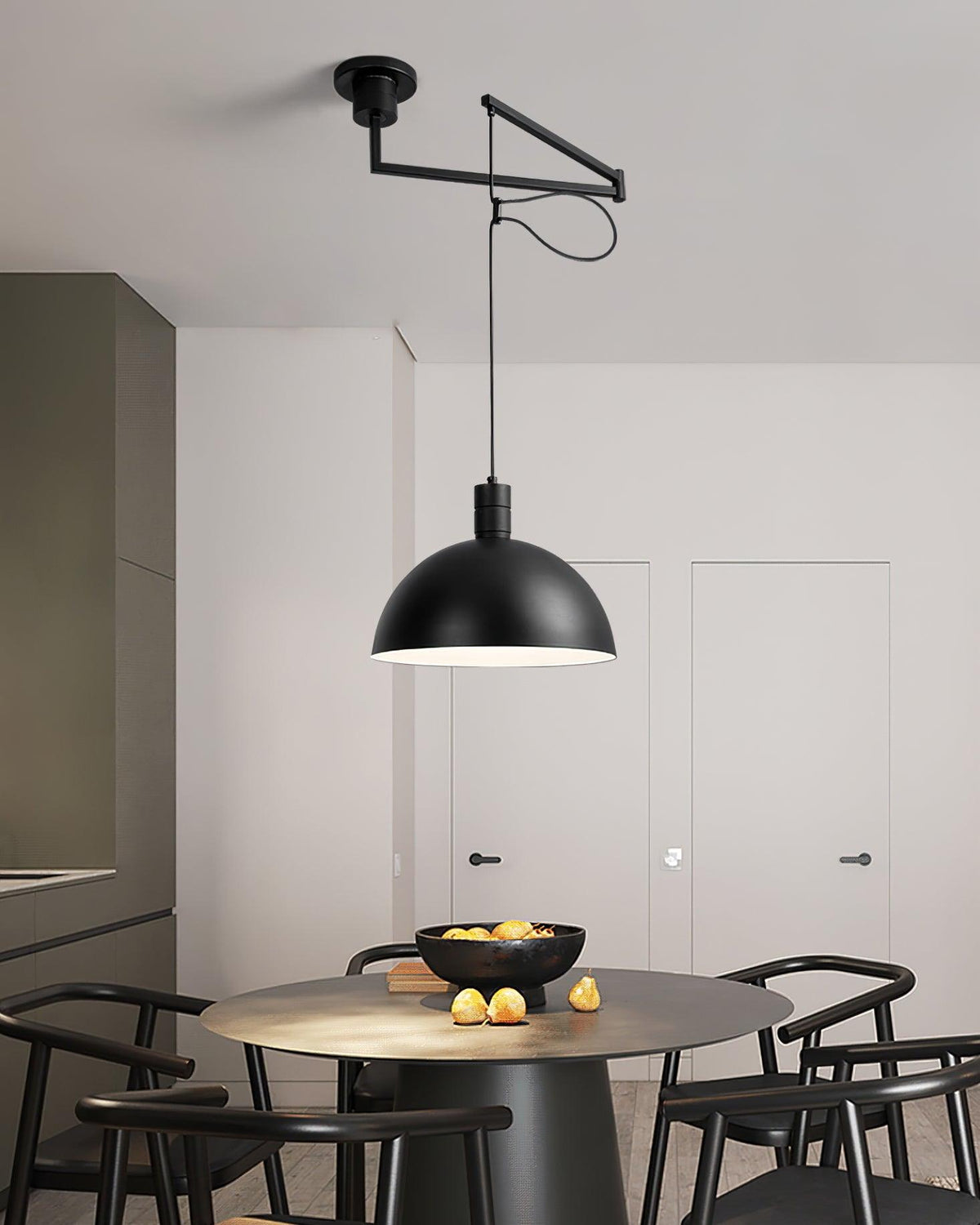 Tarnelhaven Metal Pendant Light-Moonnatur