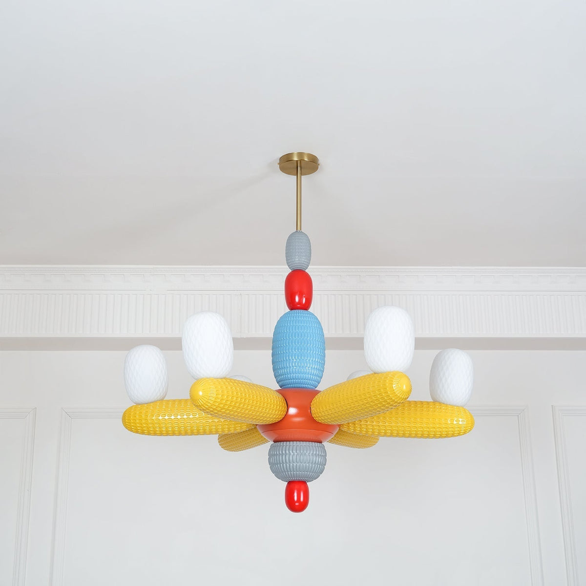 Perenena Glass Chandelier-Moonnatur