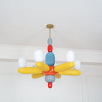 Perenena Glass Chandelier-Moonnatur