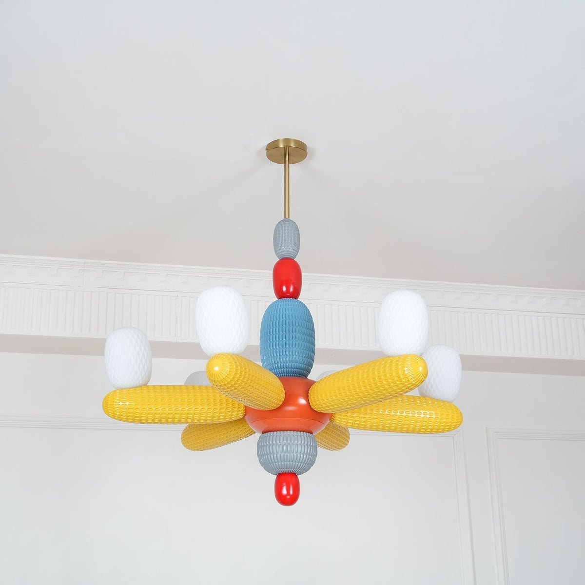 Perenena Glass Chandelier-Moonnatur