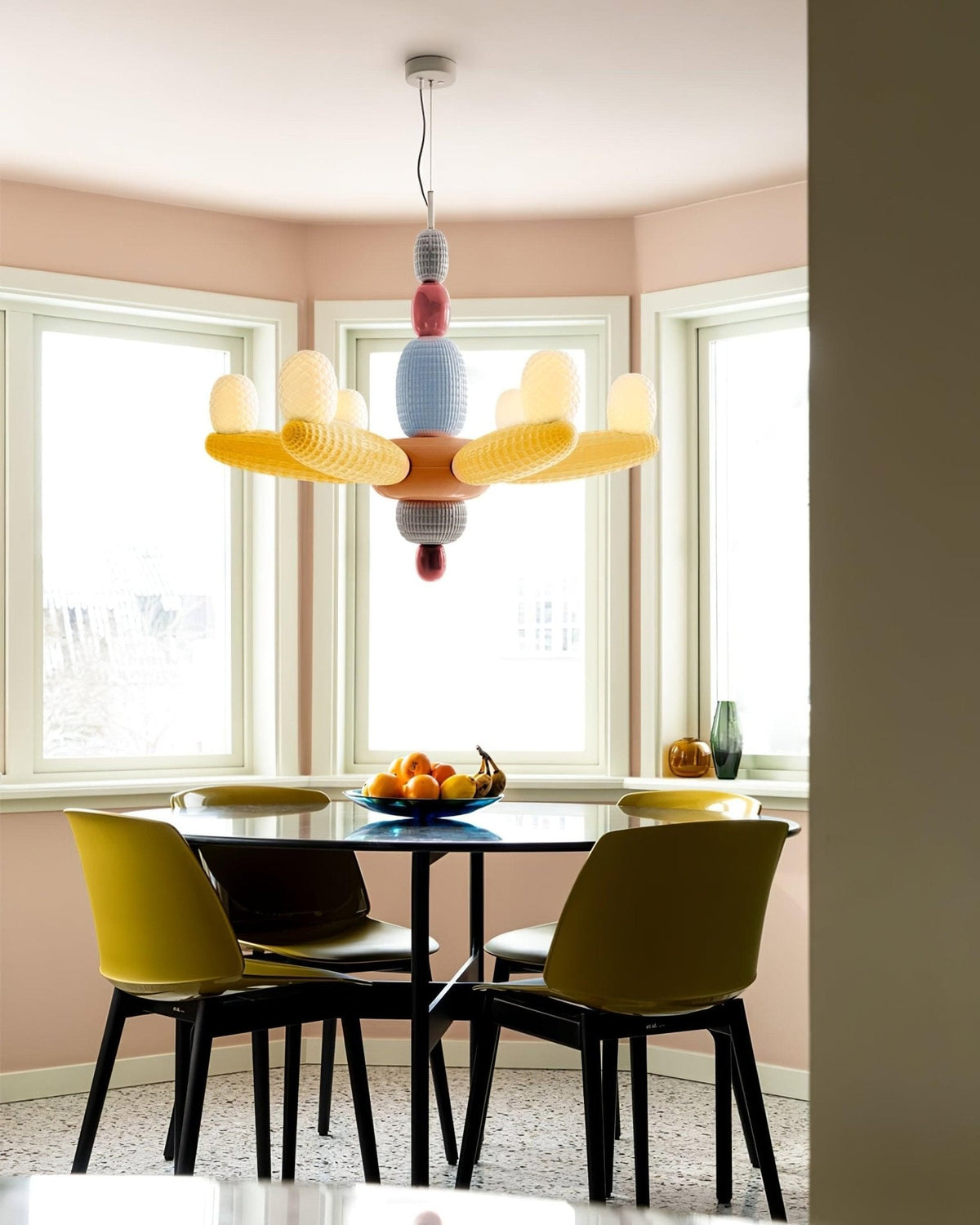 Perenena Glass Chandelier-Moonnatur
