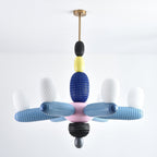 Perenena Glass Chandelier-Moonnatur