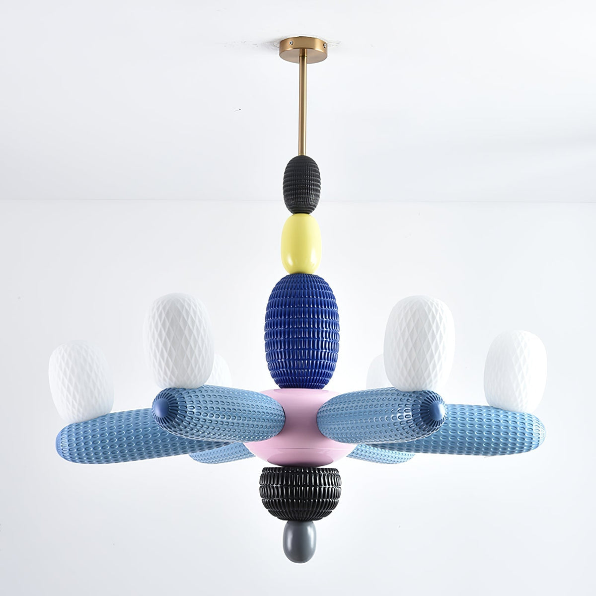 Perenena Glass Chandelier-Moonnatur