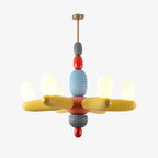 Perenena Glass Chandelier-Moonnatur