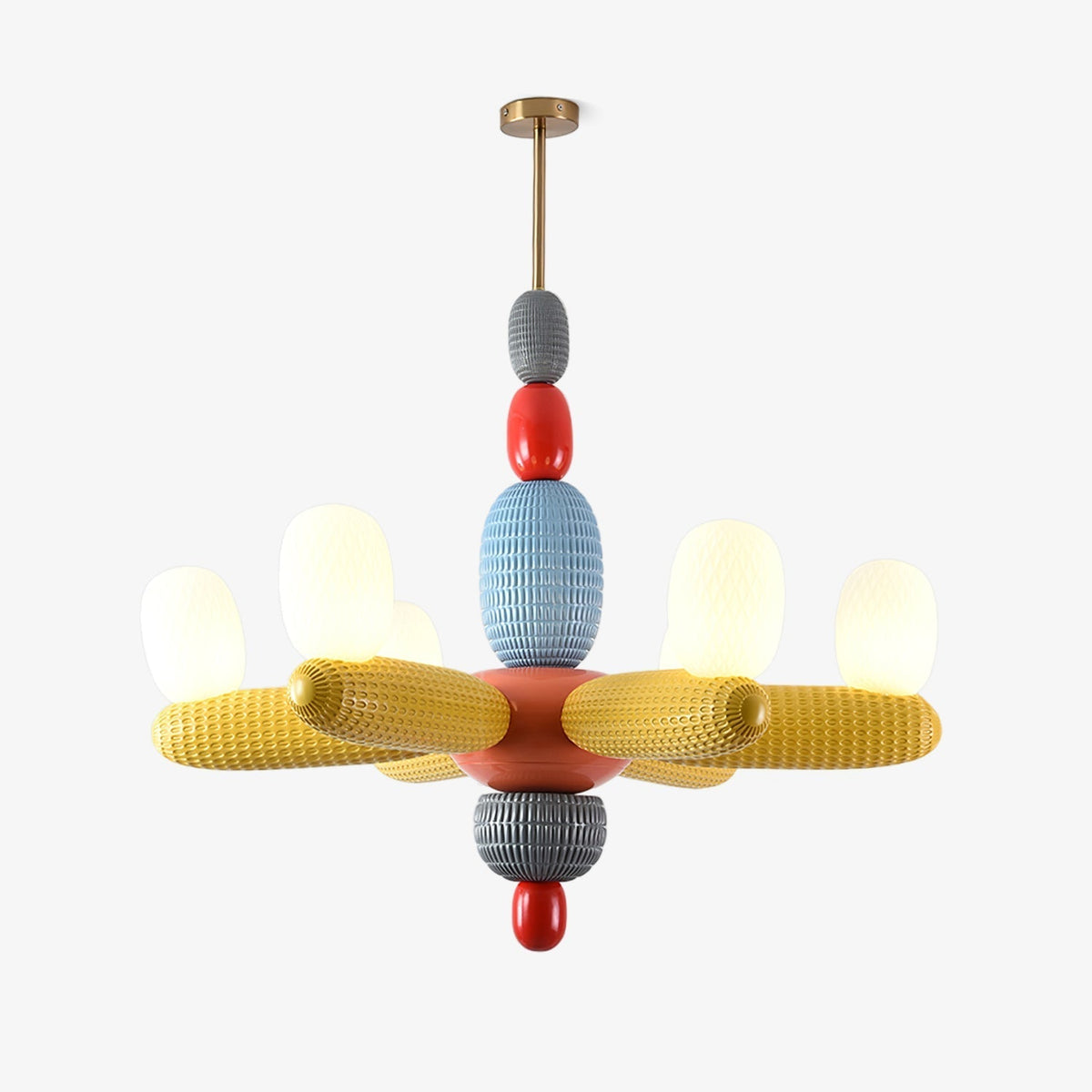 Perenena Glass Chandelier-Moonnatur