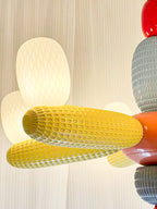Perenena Glass Chandelier-Moonnatur