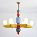 Perenena Glass Chandelier-Moonnatur