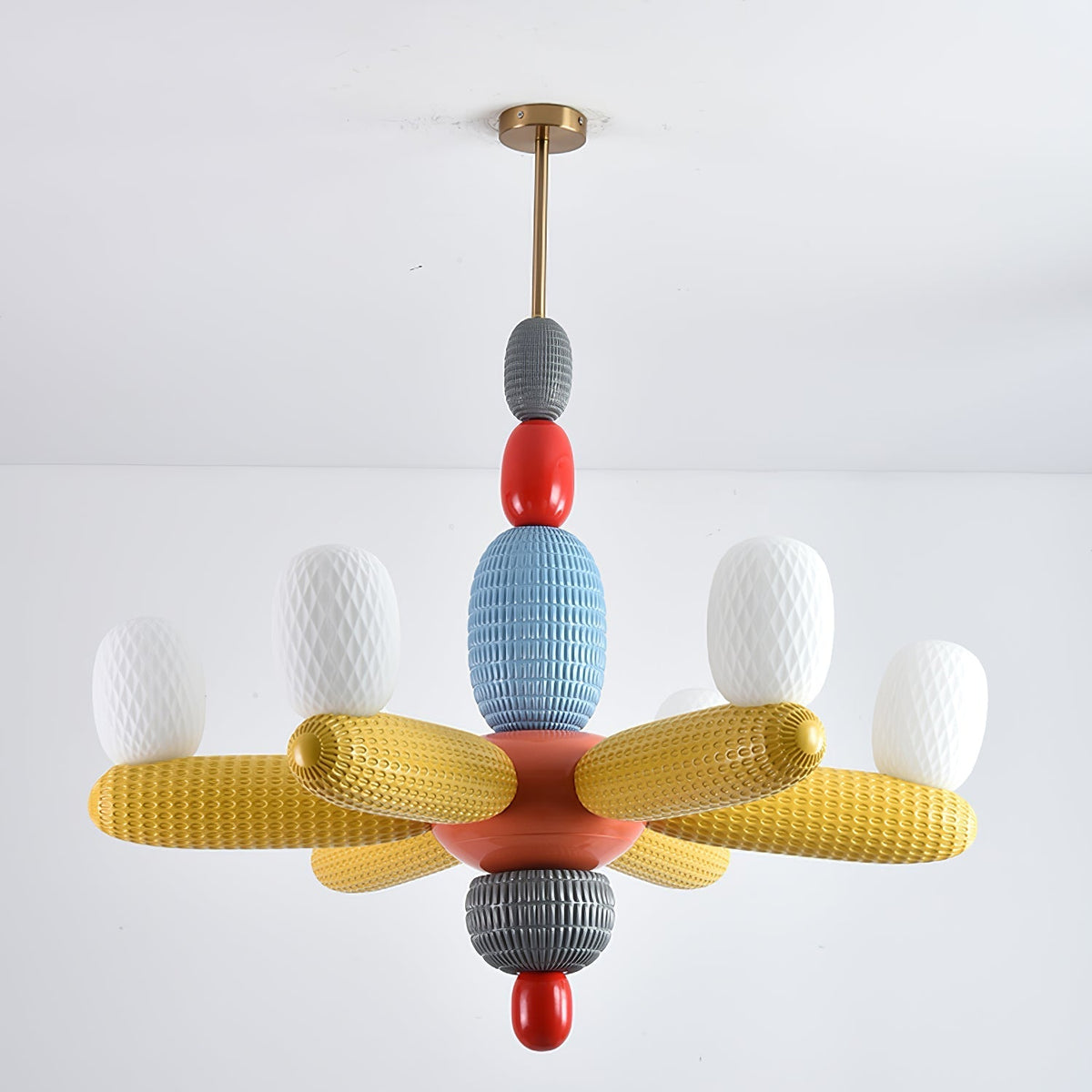 Perenena Glass Chandelier-Moonnatur