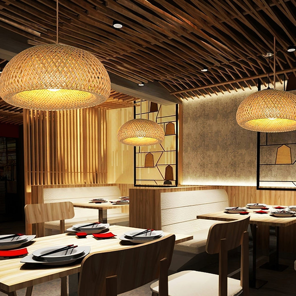 Ardenune Bamboo Pendant Light-Moonnatur