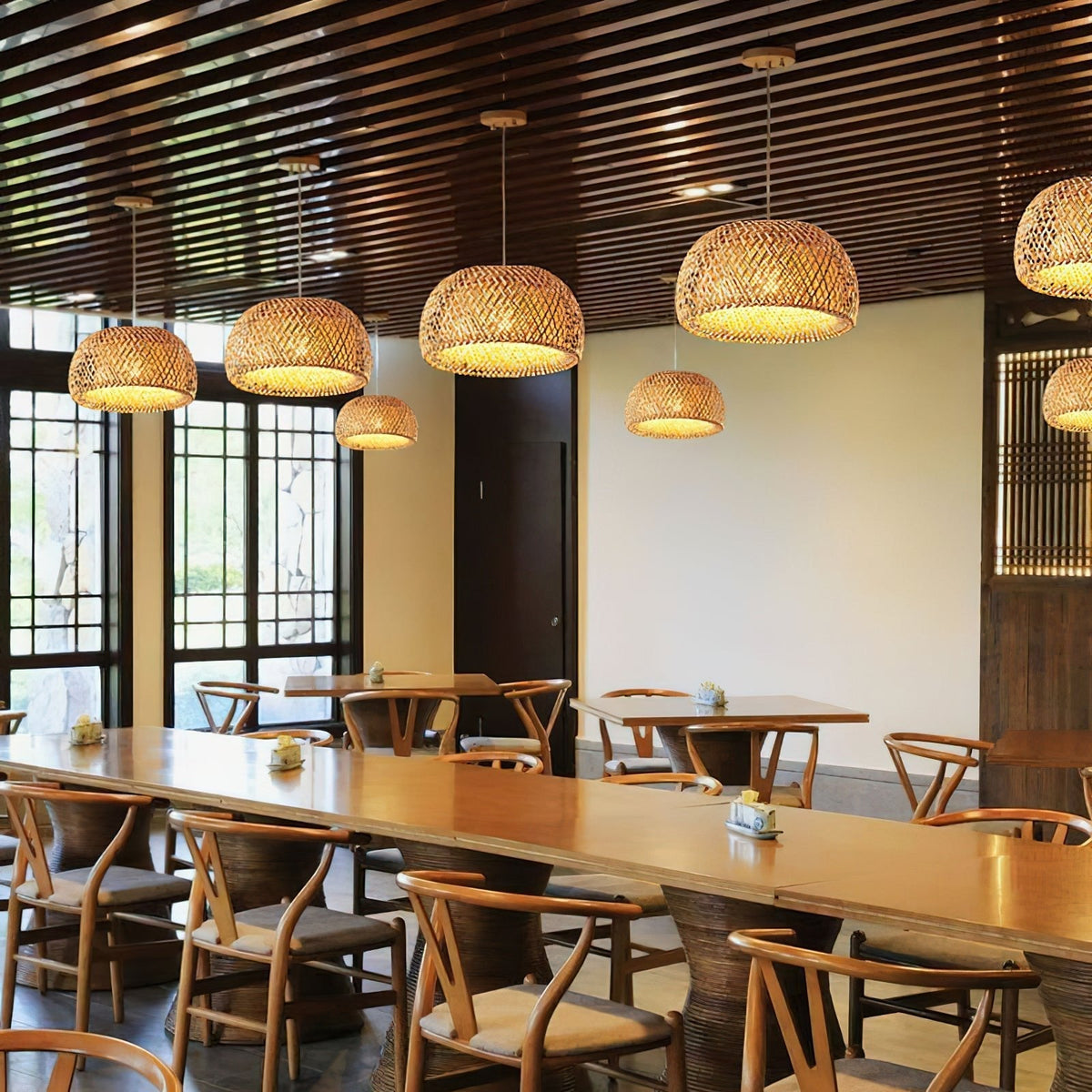 Ardenune Bamboo Pendant Light-Moonnatur